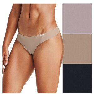 NIP Under Armour Thong Pure Stretch Underwear (XL)